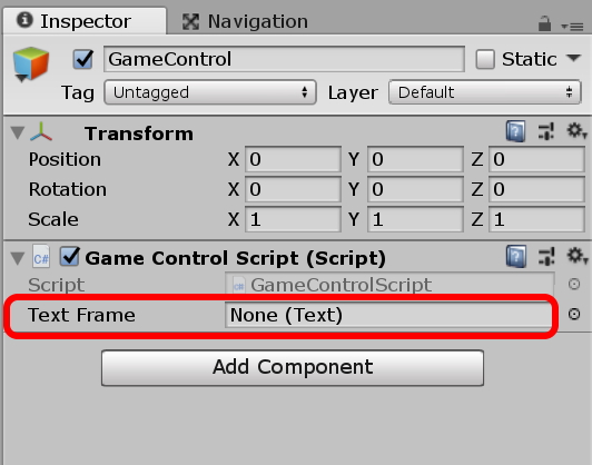 Unity 変数の内容をui Textに表示したい 電脳産物